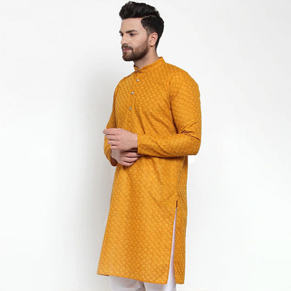 http://13.232.51.72/products/men-mustard-yellow-thread-work-cotton-kurta
