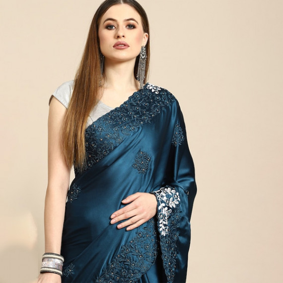 http://13.232.51.72/products/blue-floral-embroidered-satin-saree